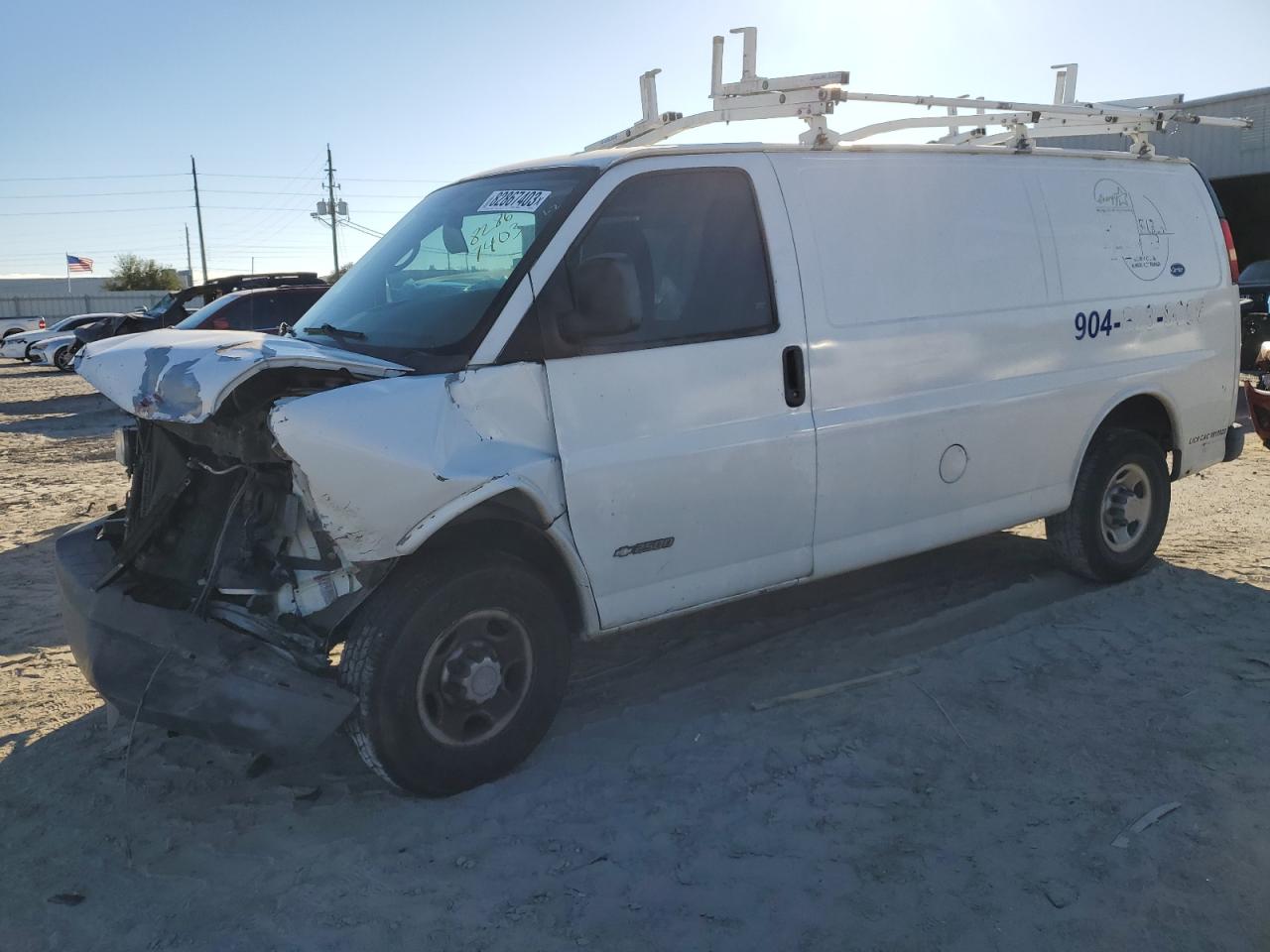 Image 1 of 2010 CHEVROLET EXPRESS G2500  2010 with VIN 1GCZGFBAXA1148034