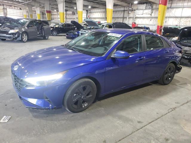 Image 1 of 2021 HYUNDAI ELANTRA SEL 2021 with VIN KMHLM4AG8MU106243