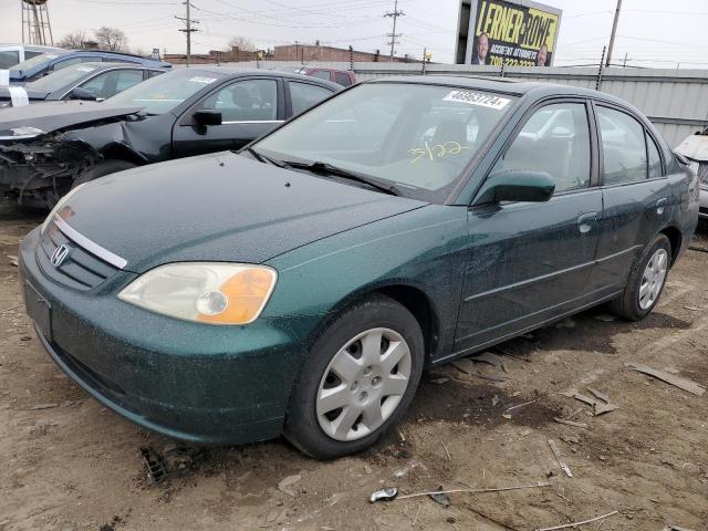 Изображение 1 2002 HONDA CIVIC EX 2002 с VIN 1HGES26742L006435
