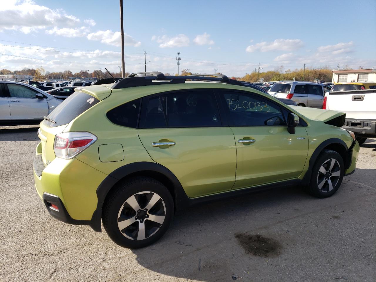 Image 3 of 2014 SUBARU XV CROSSTREK 2.0I HYBRID 2014 with VIN JF2GPBCC6EH340985