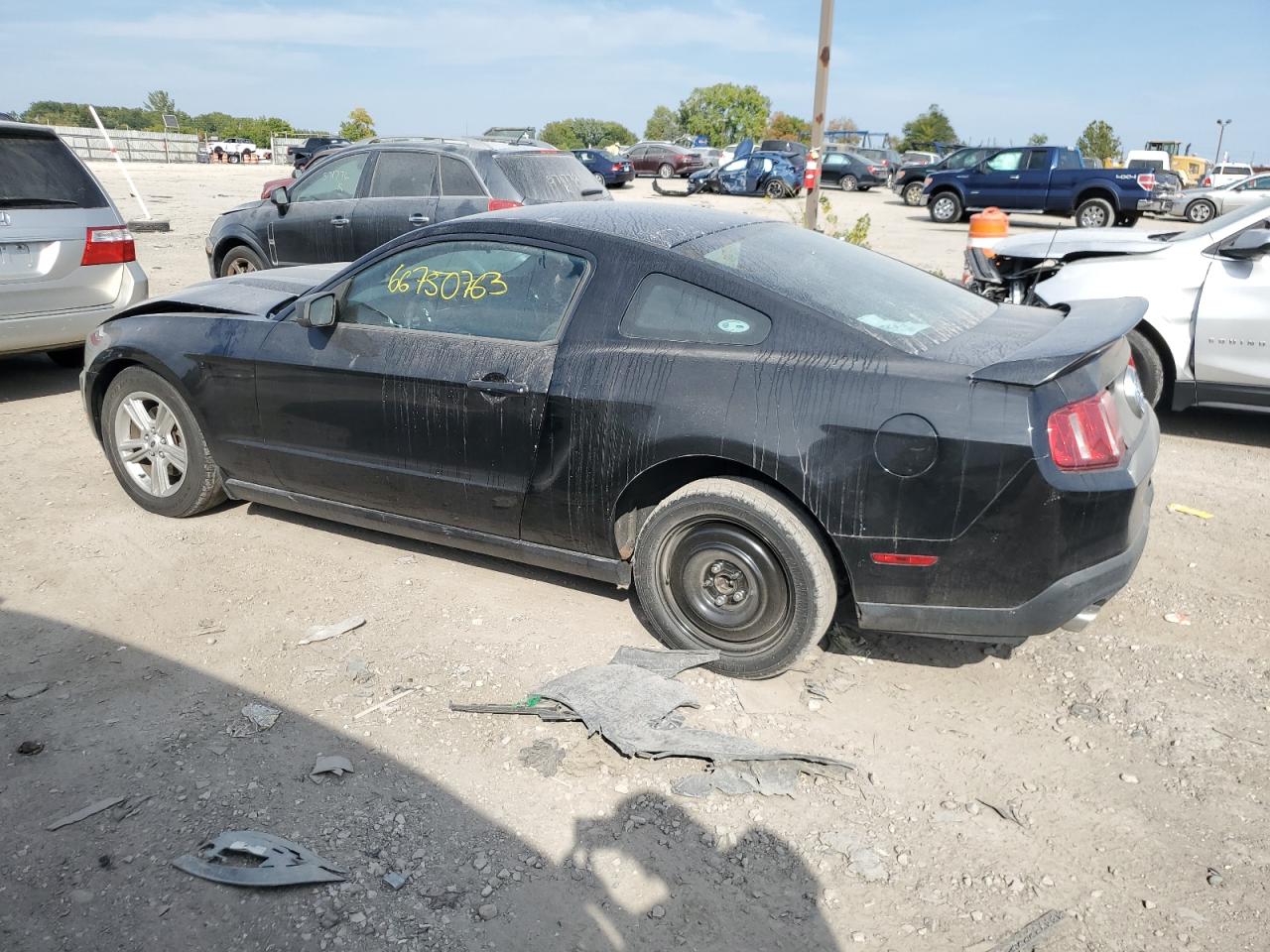 Image 2 of 2012 FORD MUSTANG  2012 with VIN 1ZVBP8AM8C5239403