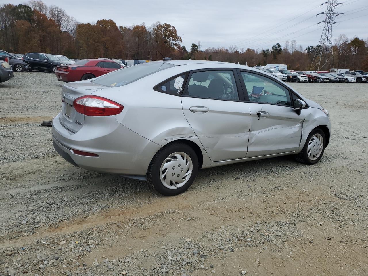 Image 3 of 2014 FORD FIESTA S 2014 with VIN 3FADP4AJ0EM225878