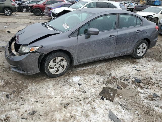 Image 1 of 2014 HONDA CIVIC LX 2014 with VIN 19XFB2F52EE020722
