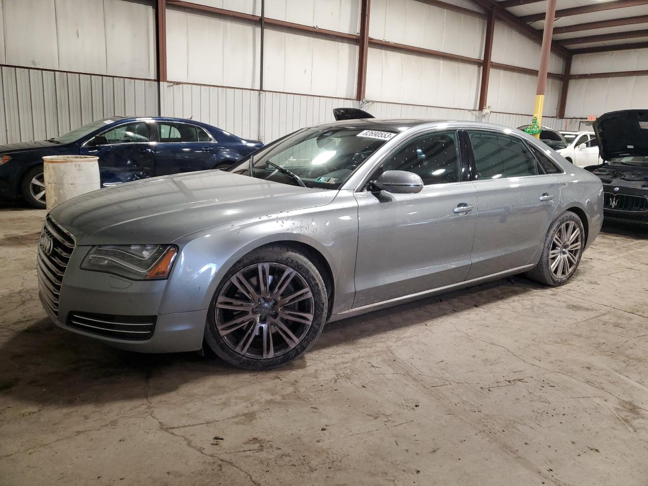 Image 1 of 2013 AUDI A8 L QUATTRO 2013 with VIN WAURGAFD6DN017281