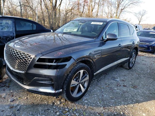 Image 1 of 2021 GENESIS GV80 BASE 2021 with VIN KMUHCESC0MU038998