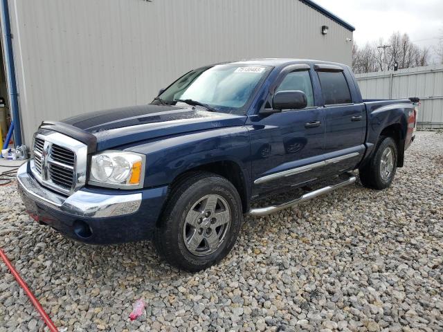 Image 1 of 2005 DODGE DAKOTA QUAD LARAMIE 2005 with VIN 1D7HW58N35S130368