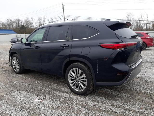 Изображение 2 2023 TOYOTA HIGHLANDER HYBRID LIMITED 2023 с VIN 5TDEBRCH3PS590918