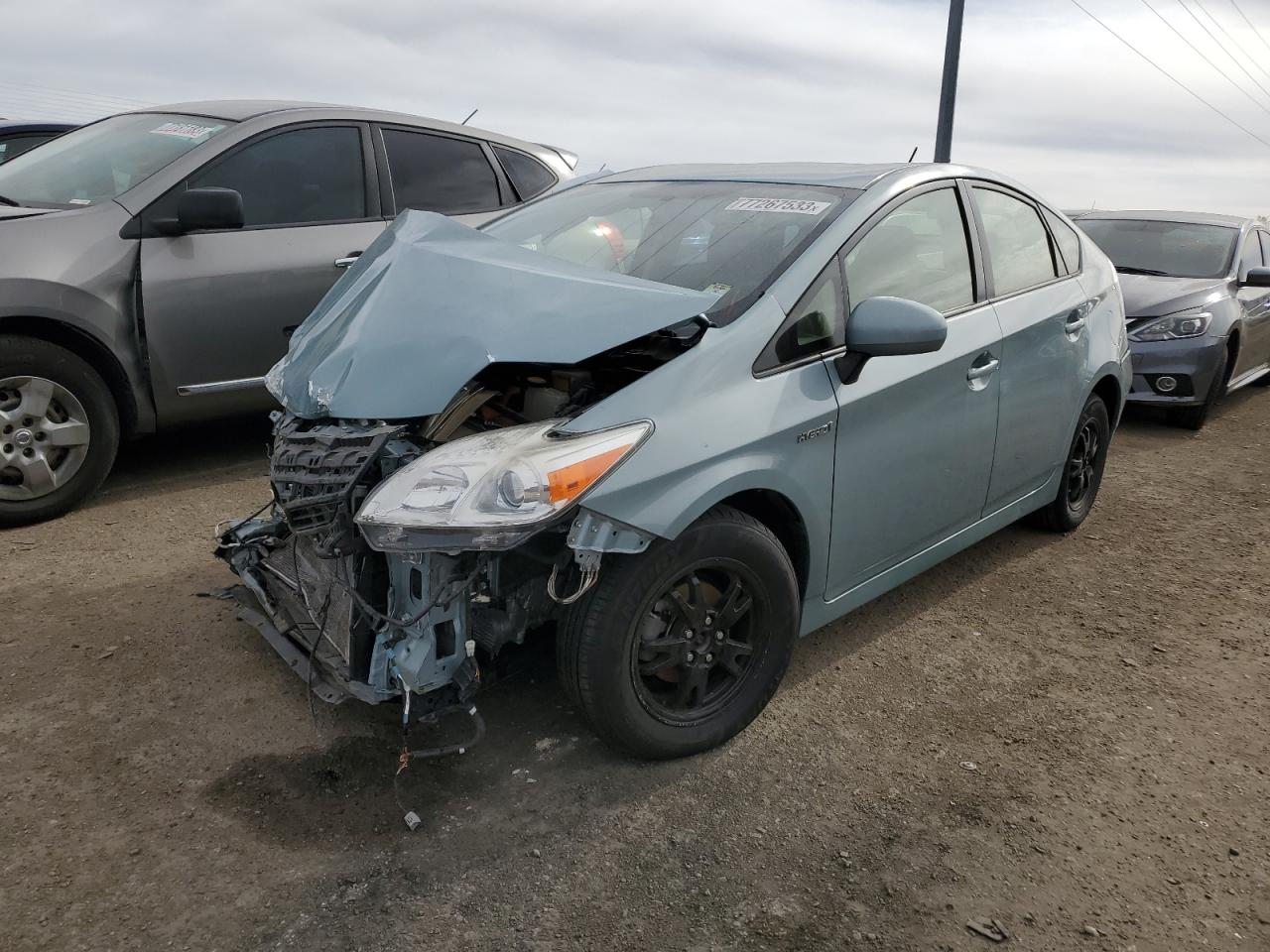 Image 1 of 2013 TOYOTA PRIUS  2013 with VIN JTDKN3DU3D1695289