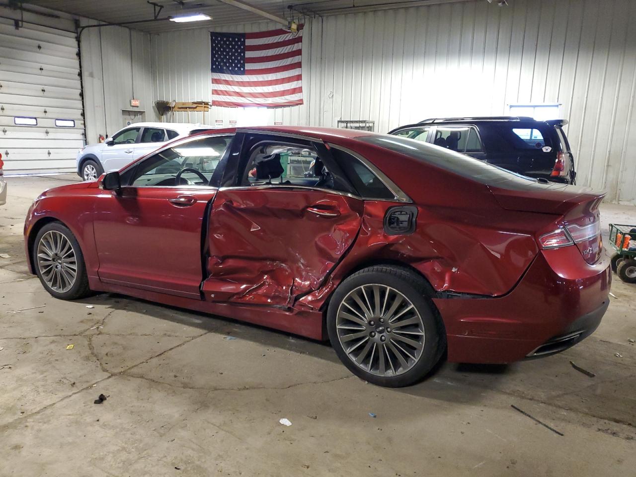 Изображение 2 2014 LINCOLN MKZ  2014 с VIN 3LN6L2J92ER811280