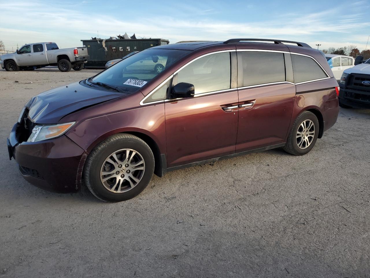 2012 HONDA ODYSSEY EXL 2012 image