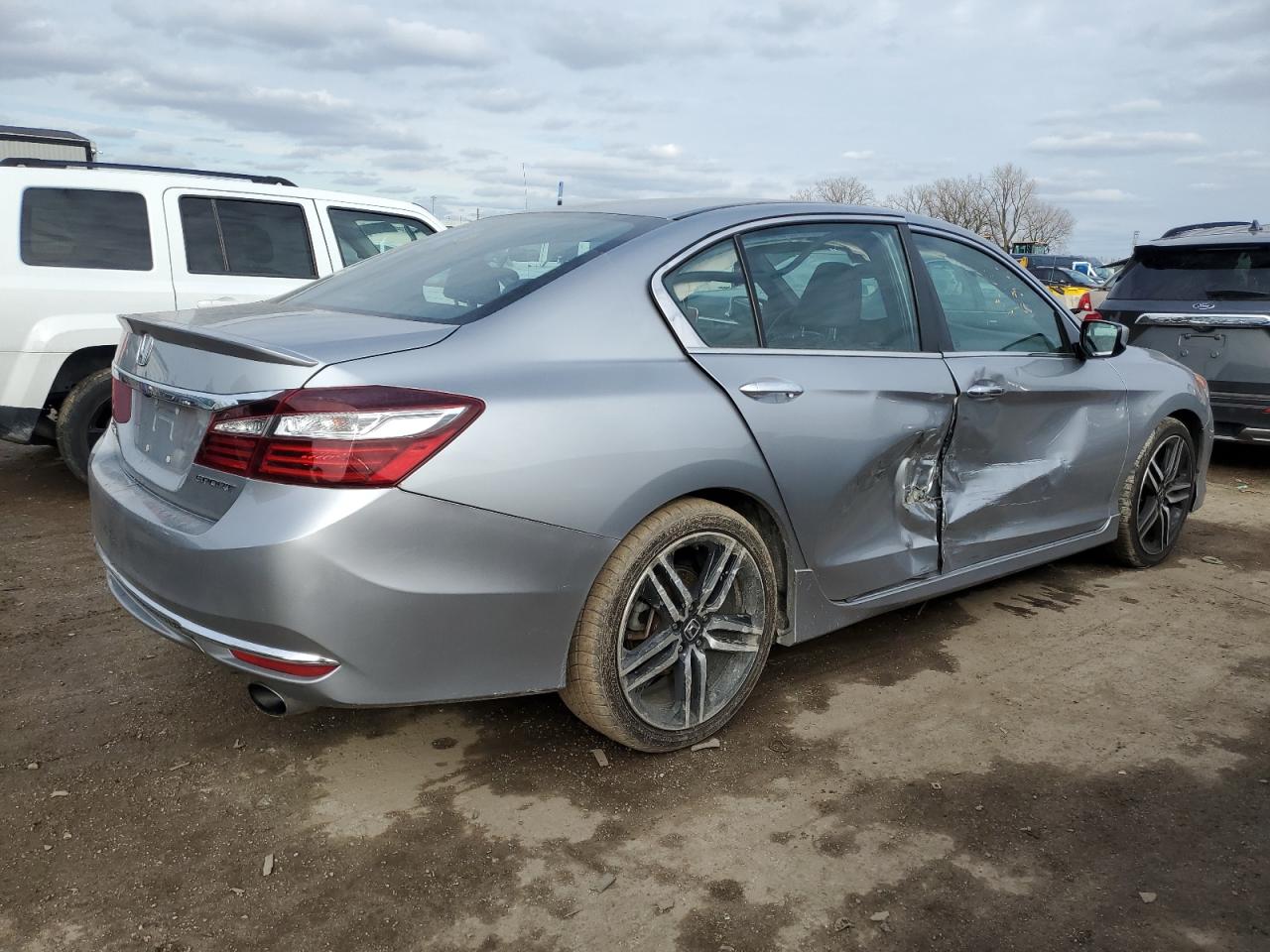 Image 3 of 2017 HONDA ACCORD SPORT 2017 with VIN 1HGCR2F51HA210986
