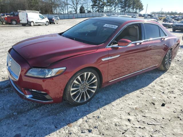 Изображение 1 2017 LINCOLN CONTINENTAL SELECT 2017 с VIN 1LN6L9SK4H5637391