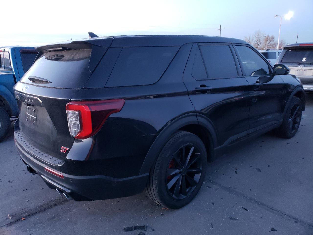 Image 3 of 2021 FORD EXPLORER ST 2021 with VIN 1FM5K8GC8MGA73513