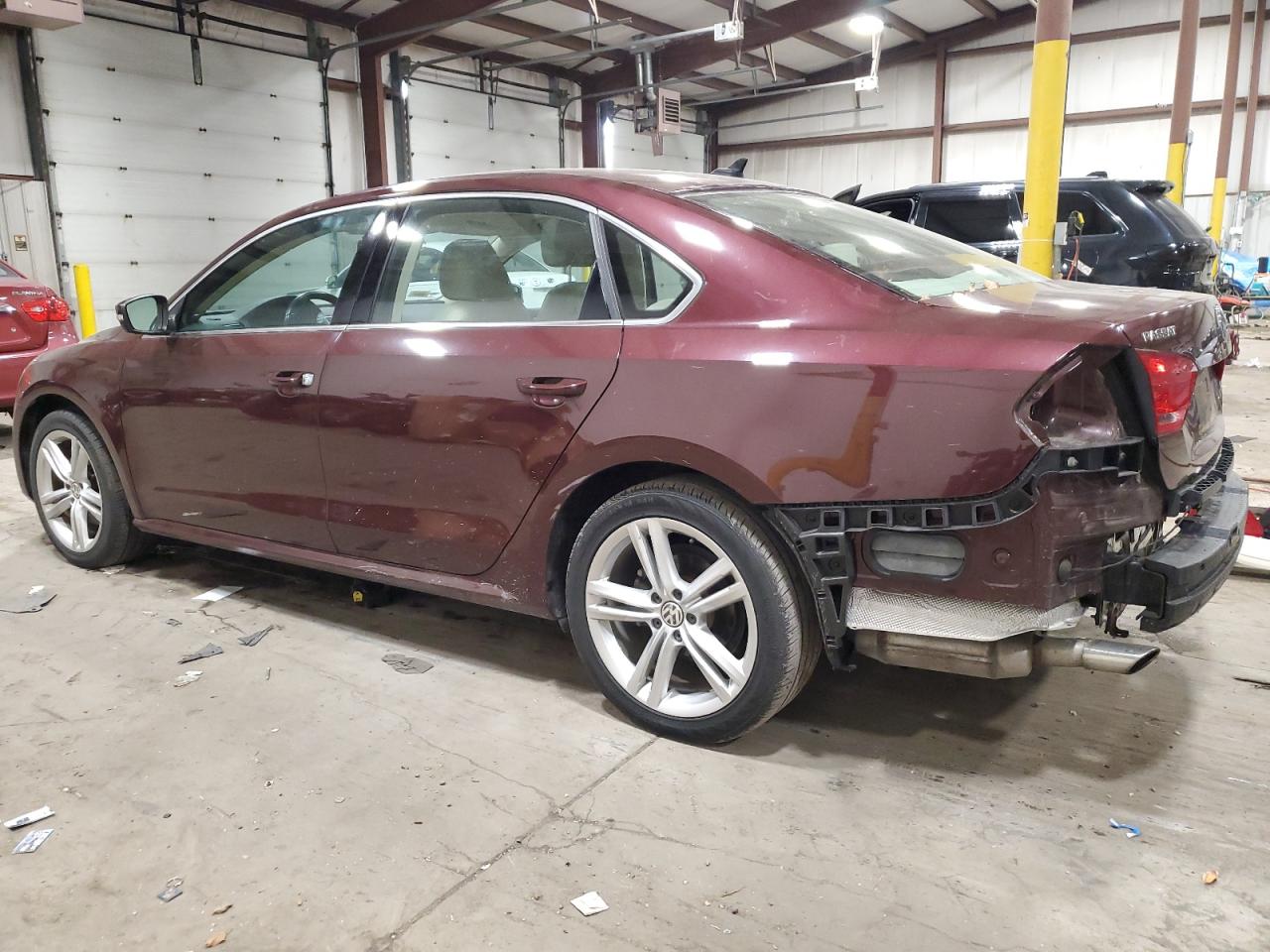 Obraz 2 z 2014 VOLKSWAGEN PASSAT SE 2014 z VIN 1VWBT7A34EC096669