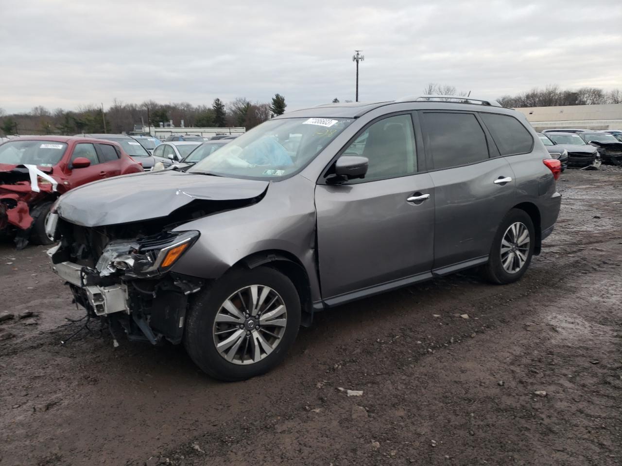 Изображение 1 2017 NISSAN PATHFINDER S 2017 с VIN 5N1DR2MM9HC670233