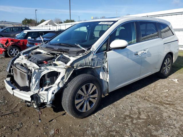 Изображение 1 2017 HONDA ODYSSEY EXL 2017 с VIN 5FNRL5H63HB021829