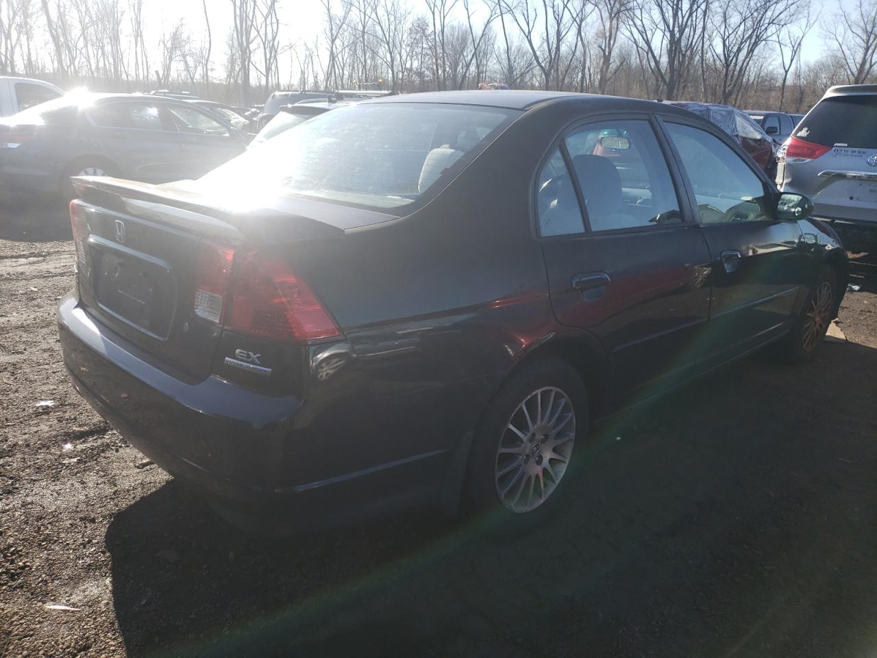 Изображение 3 2005 HONDA CIVIC EX 2005 с VIN 2HGES26765H588507