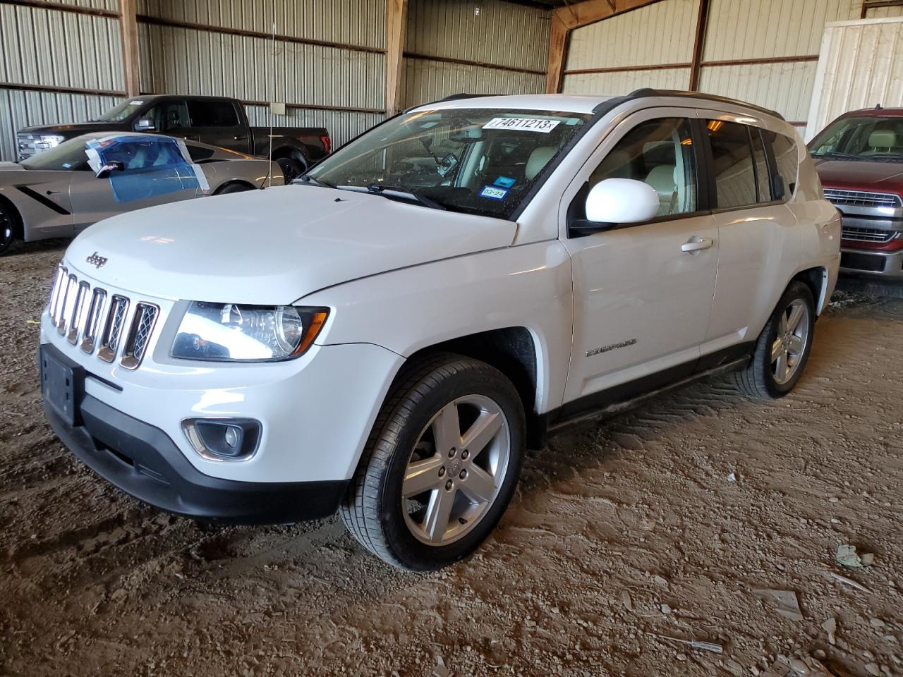 Image 1 of 2014 JEEP COMPASS LATITUDE 2014 with VIN 1C4NJCEA7ED818332