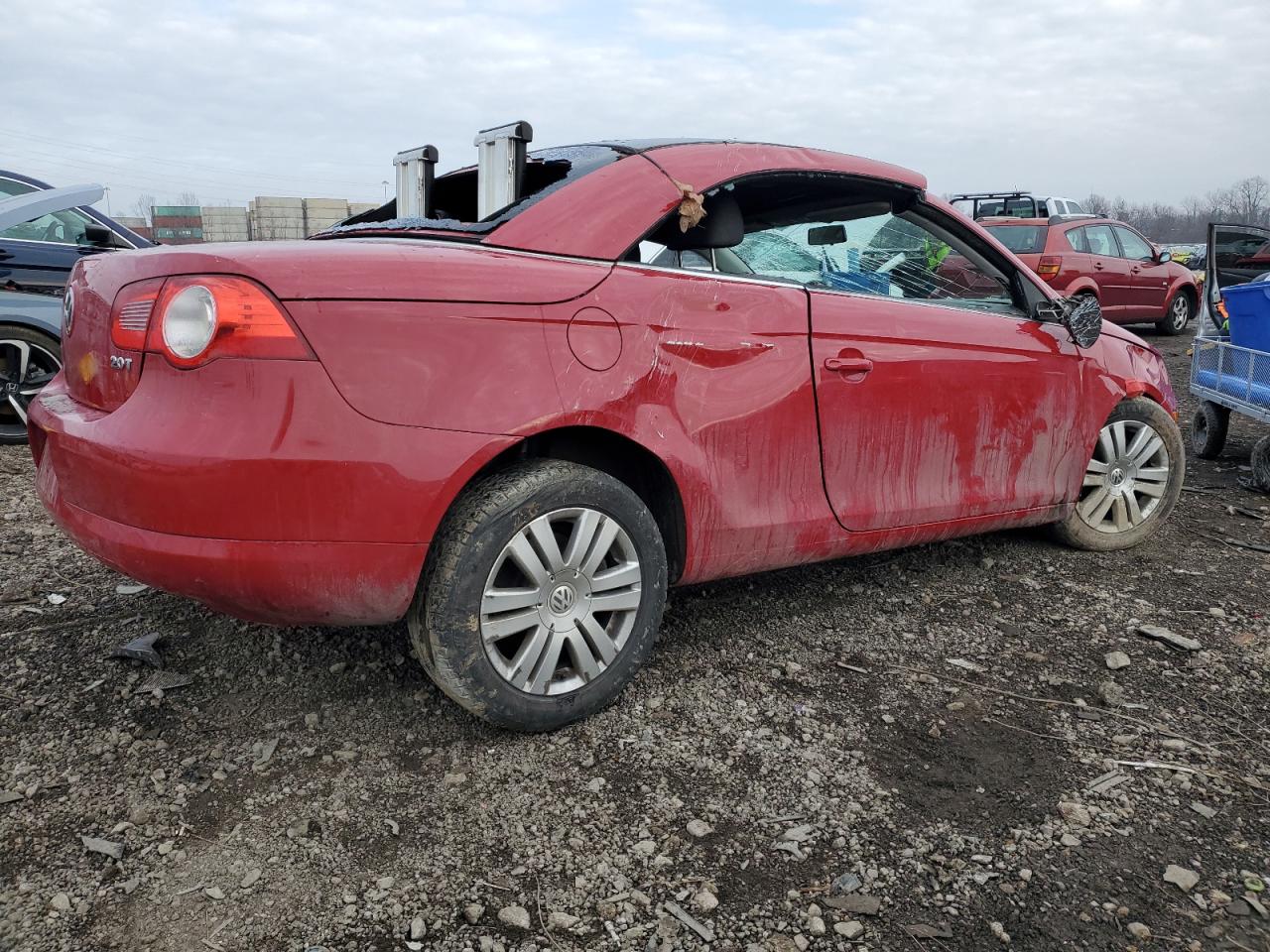 Image 3 of 2007 VOLKSWAGEN EOS BASE 2007 with VIN WVWAA71F97V018023