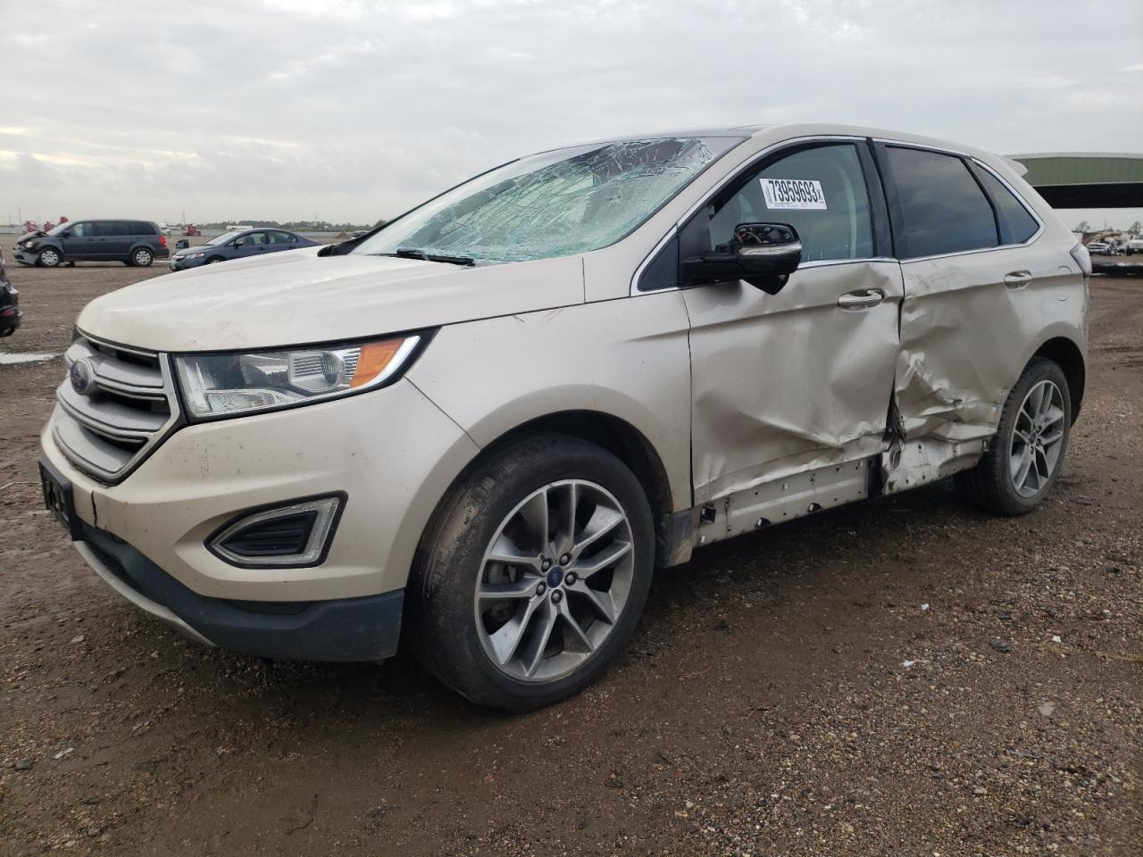 Изображение 1 2017 FORD EDGE TITANIUM 2017 с VIN 2FMPK3K81HBB16195