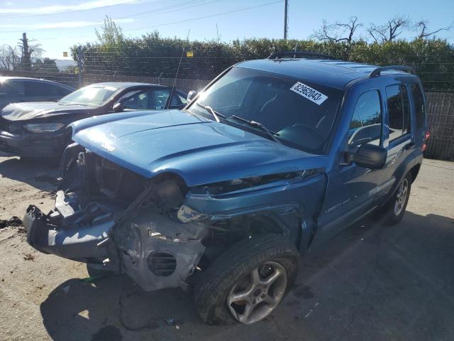 Image 1 of 2003 JEEP LIBERTY SPORT 2003 with VIN 1J4GL48KX3W655703