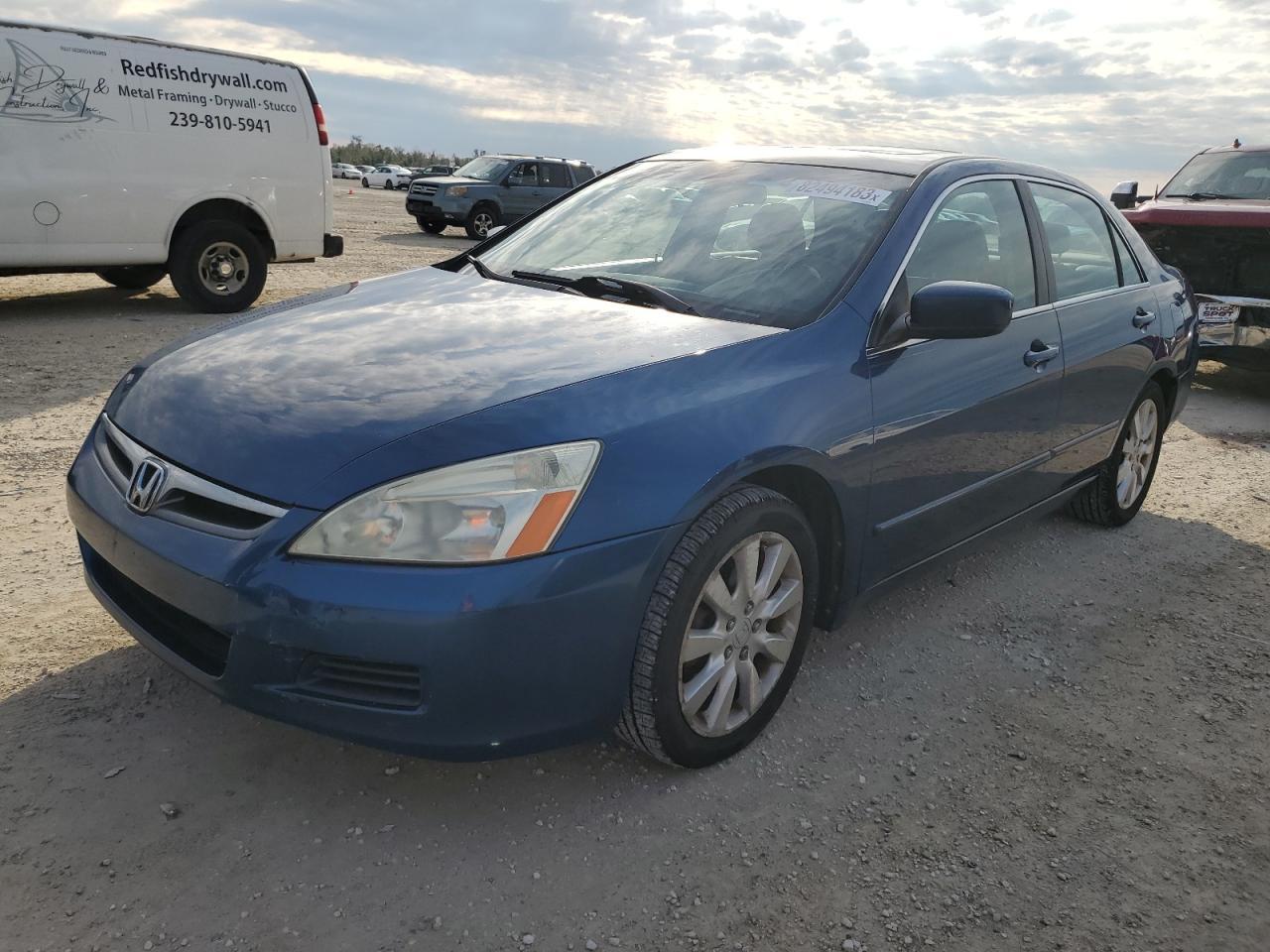 Image 1 of 2006 HONDA ACCORD EX 2006 with VIN 1HGCM66556A038125