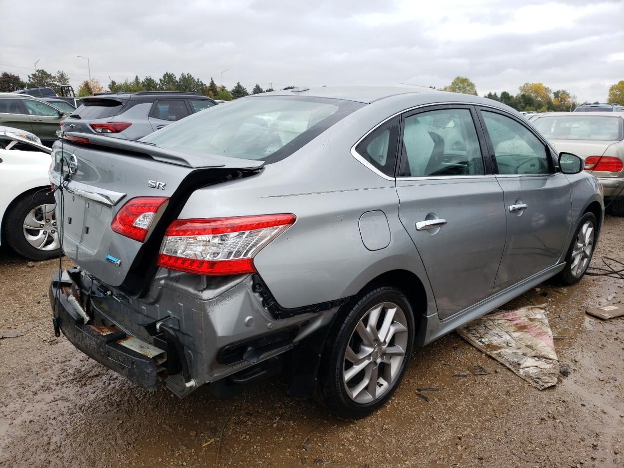 Image 3 of 2014 NISSAN SENTRA S 2014 with VIN 3N1AB7AP1EY293149