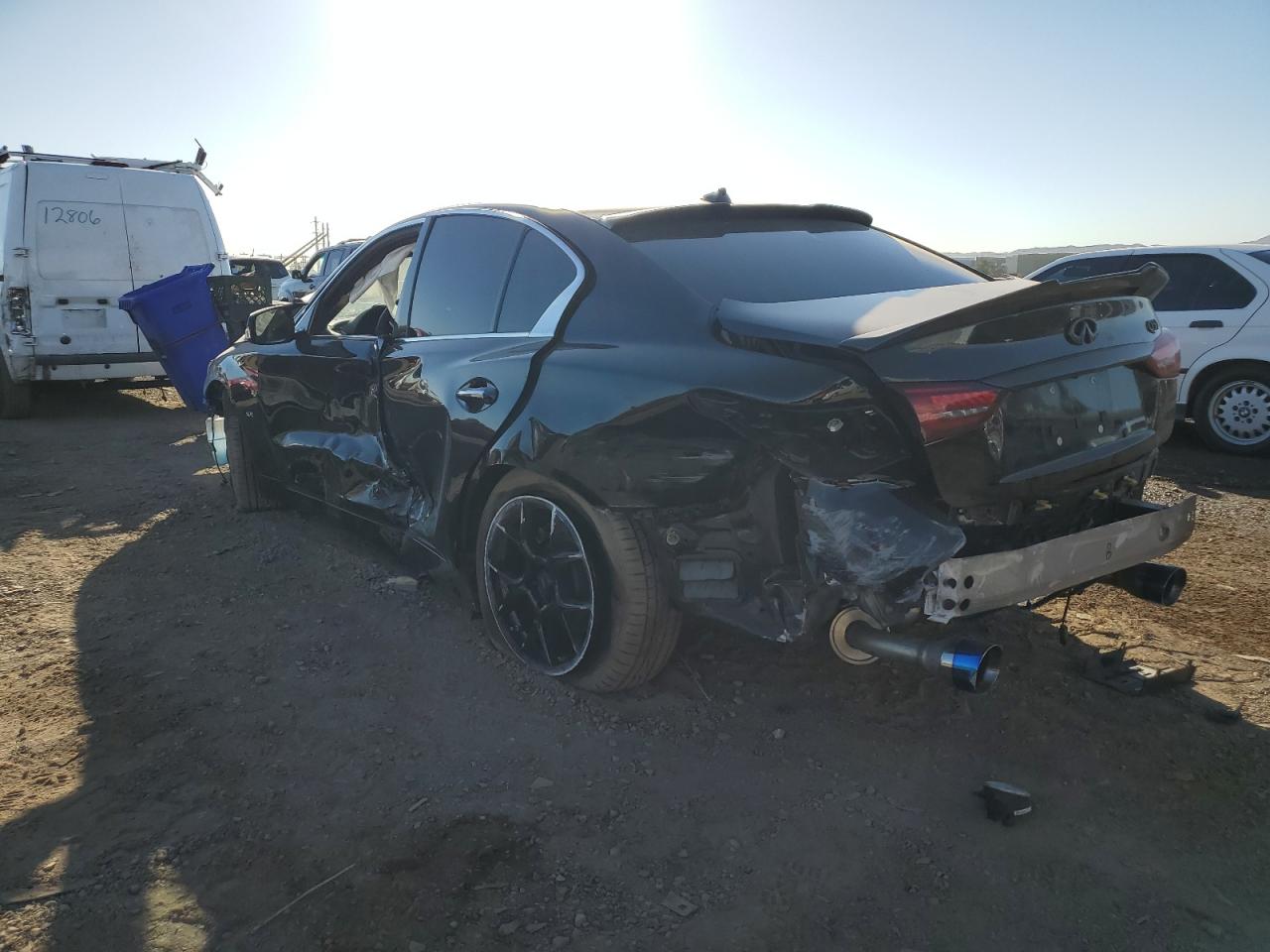 Image 2 of 2018 INFINITI Q50 LUXE 2018 with VIN JN1EV7AP4JM366195