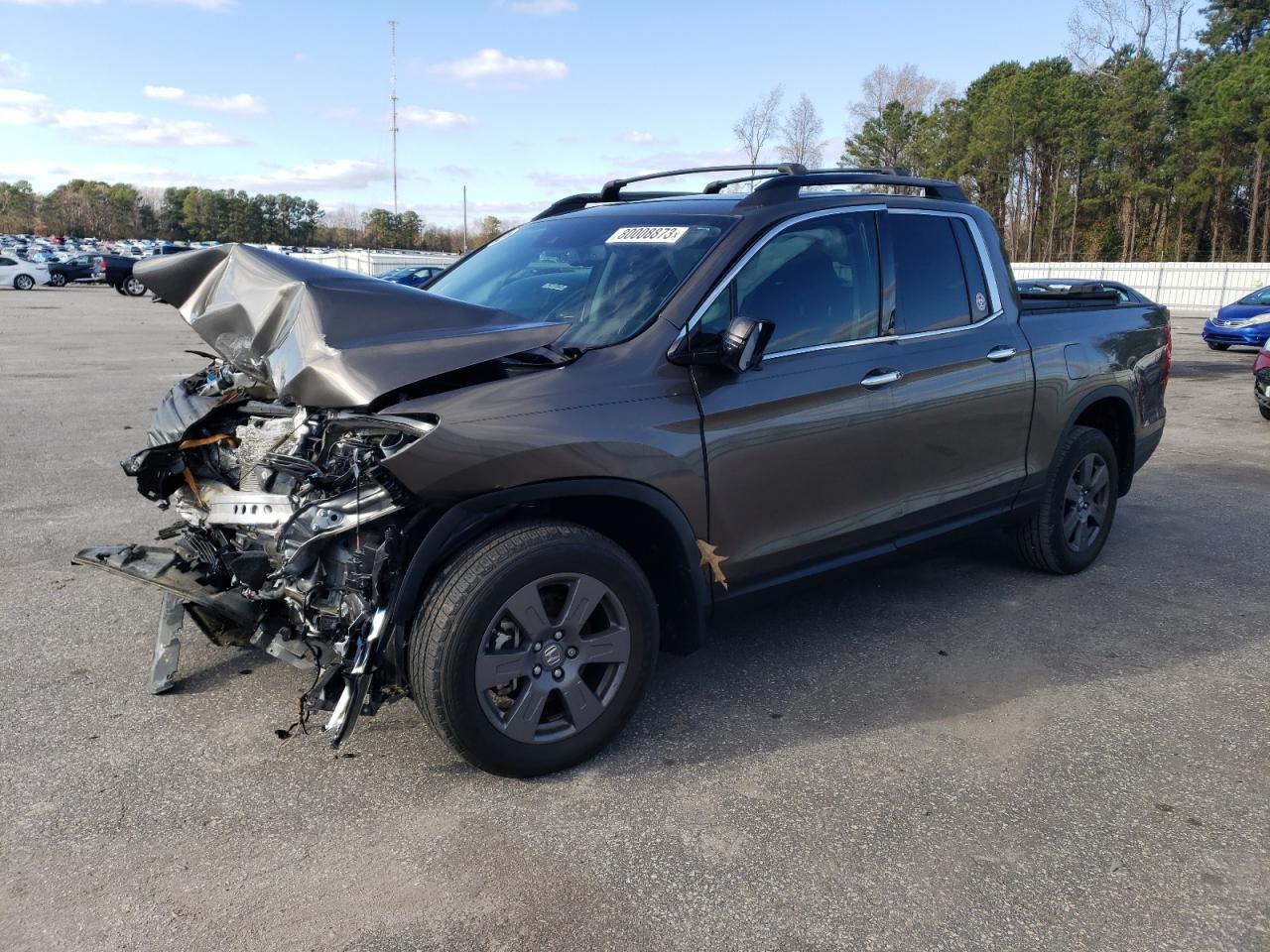 Изображение 1 2020 HONDA RIDGELINE RTL 2020 с VIN 5FPYK3F75LB010717