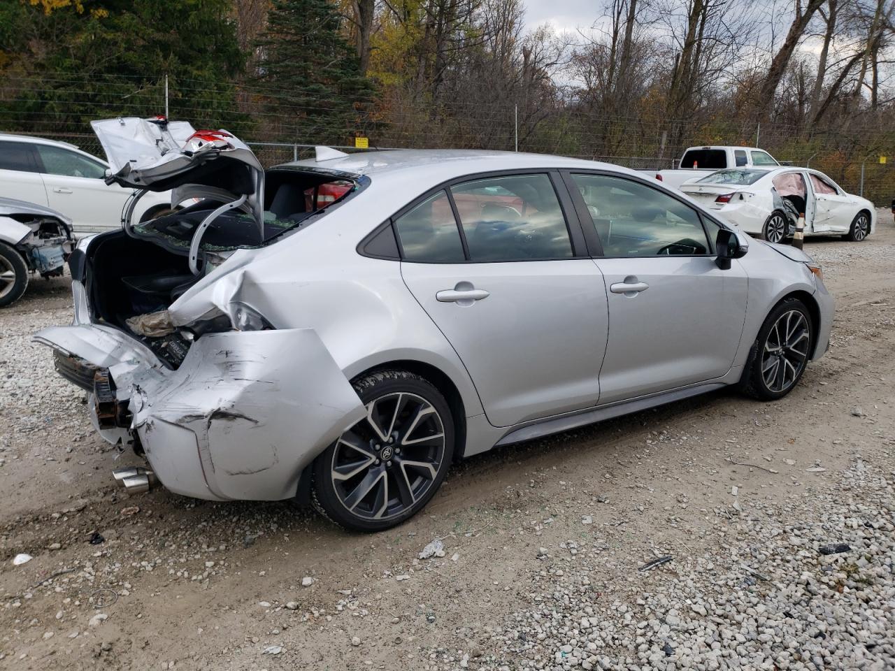 Obraz 3 z 2020 TOYOTA COROLLA SE 2020 z VIN JTDS4RCE3LJ014434