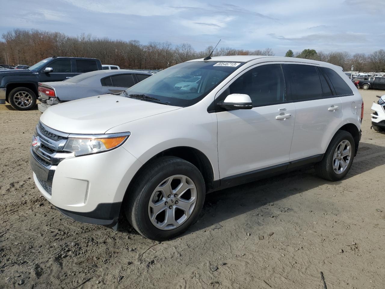 Image 1 of 2014 FORD EDGE SEL 2014 with VIN 2FMDK3JC8EBA02361