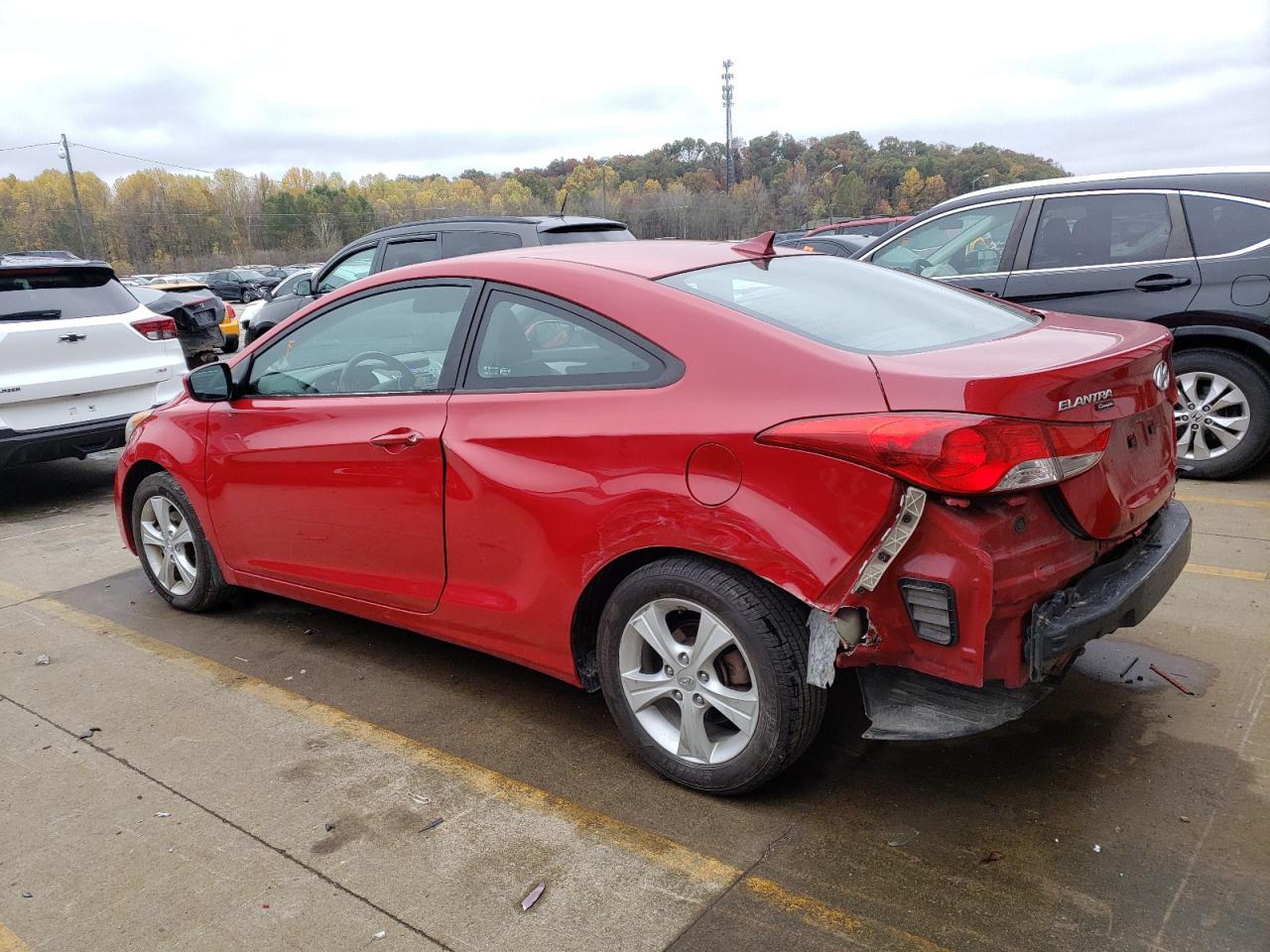Image 2 of 2013 HYUNDAI ELANTRA COUPE GS 2013 with VIN KMHDH6AEXDU011539