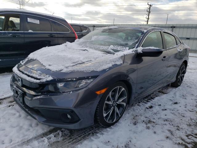 Image 1 of 2021 HONDA CIVIC SPORT 2021 with VIN 19XFC2F89ME002174