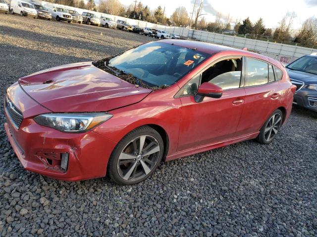 Image 1 of 2017 SUBARU IMPREZA SPORT 2017 with VIN 4S3GTAK66H3720250