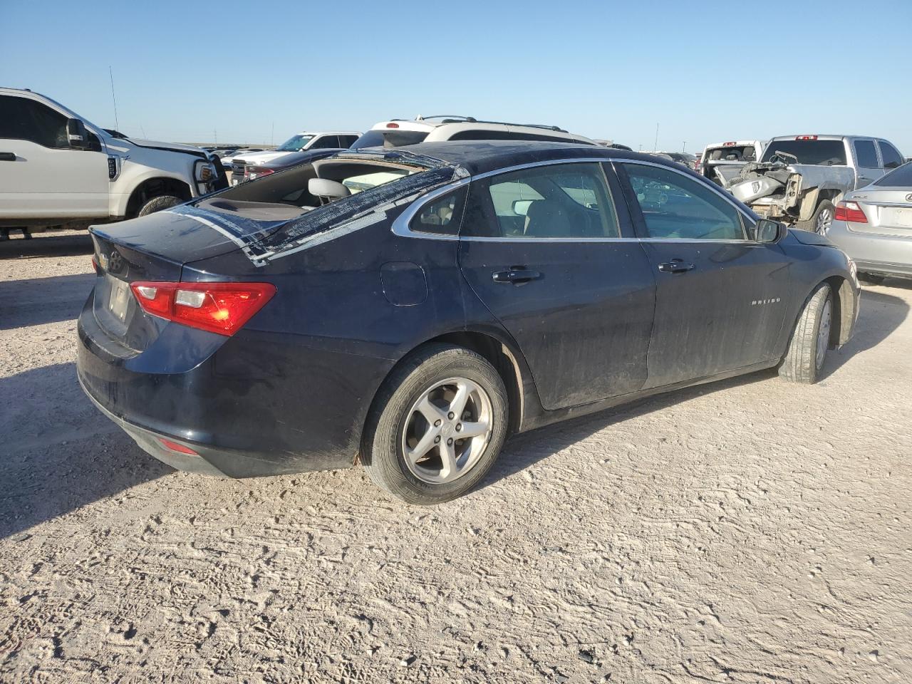 Image 3 of 2017 CHEVROLET MALIBU LS 2017 with VIN 1G1ZB5ST0HF282602