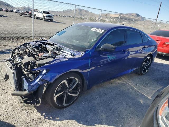 Image 1 of 2022 HONDA ACCORD SPORT 2022 with VIN 1HGCV1F3XNA090007