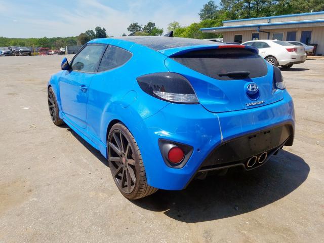 Image 3 of 2014 HYUNDAI VELOSTER TURBO 2014 with VIN KMHTC6AE0EU199161
