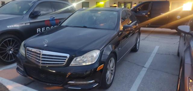 Image 1 of 2012 MERCEDES-BENZ C 250 2012 with VIN WDDGF4HB9CA619131
