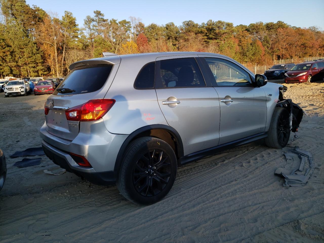 Image 3 of 2018 MITSUBISHI OUTLANDER SPORT ES 2018 with VIN JA4AR3AU8JZ025183