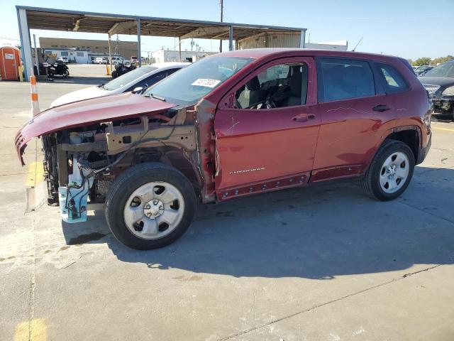 Image 1 of 2015 JEEP CHEROKEE SPORT 2015 with VIN 1C4PJLAB8FW701274