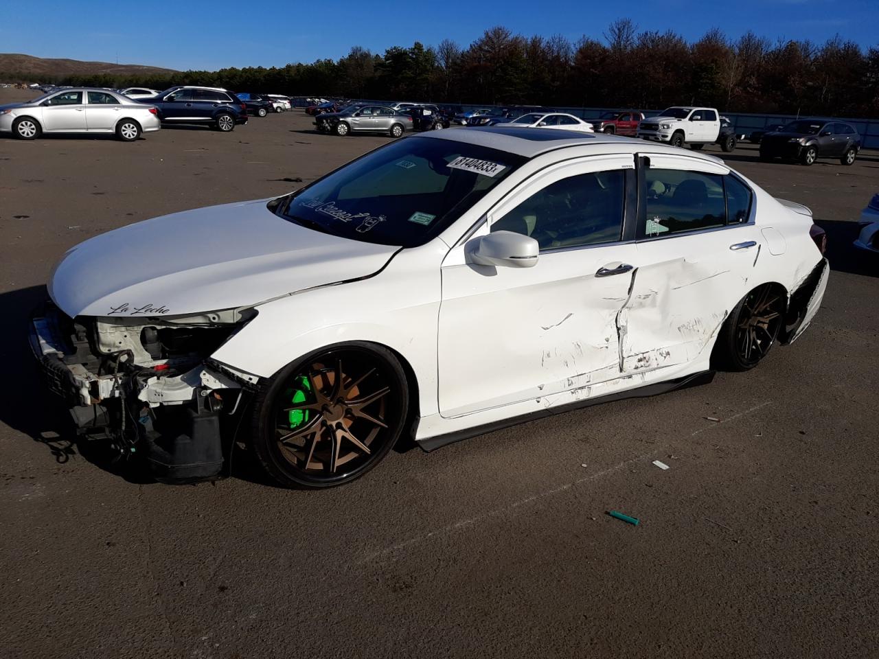 Image 1 of 2013 HONDA ACCORD EXL 2013 with VIN 1HGCR2F87DA266628