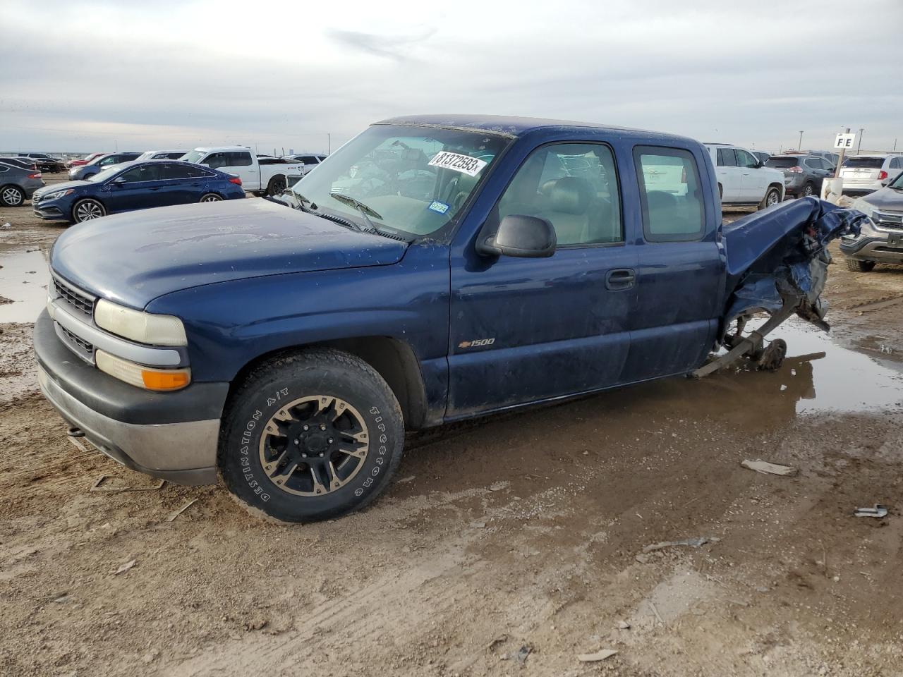 Image 1 of 2000 CHEVROLET SILVERADO K1500 2000 with VIN 2GCEK19V6Y1372589