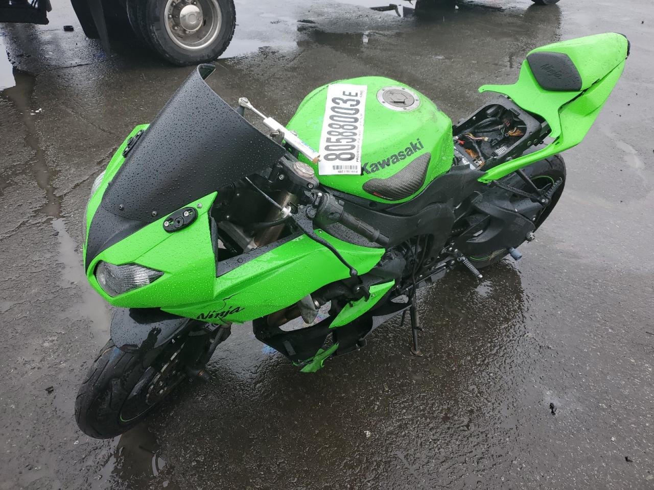 Изображение 2 2009 KAWASAKI ZX600 R 2009 с VIN JKAZX4R169A007798