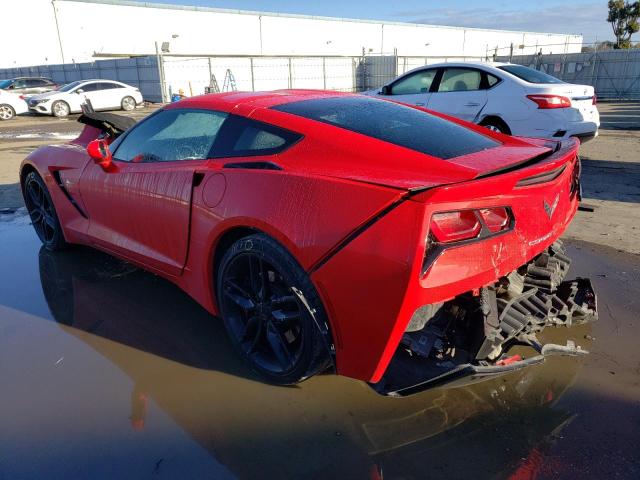 Image 2 of 2015 CHEVROLET CORVETTE STINGRAY Z51 3LT 2015 with VIN 1G1YL2D78F5103197
