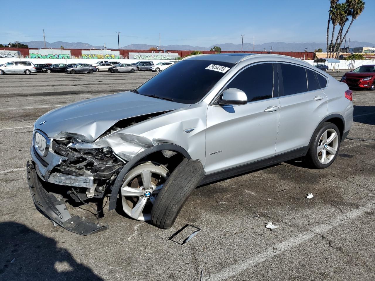 Image 1 of 2015 BMW X4 XDRIVE28I 2015 with VIN 5UXXW3C51F0M88484