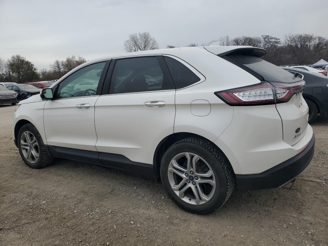Image 2 of 2018 FORD EDGE TITANIUM 2018 with VIN 2FMPK3K96JBB44153