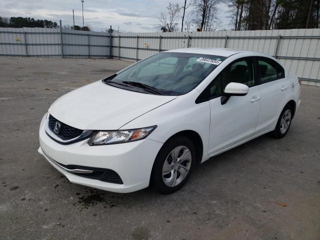 Image 1 of 2014 HONDA CIVIC LX 2014 with VIN 2HGFB2F5XEH529950
