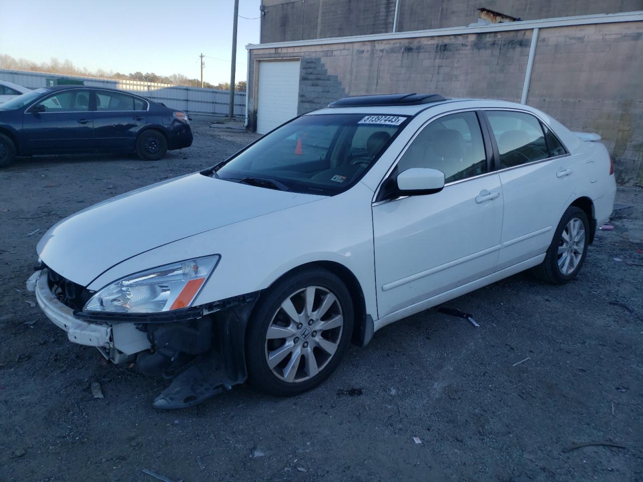Изображение 1 2007 HONDA ACCORD EX 2007 с VIN 1HGCM66867A070268