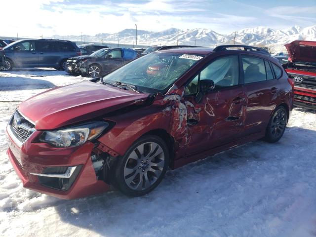 Image 1 of 2016 SUBARU IMPREZA SPORT 2016 with VIN JF1GPAS64G8240218