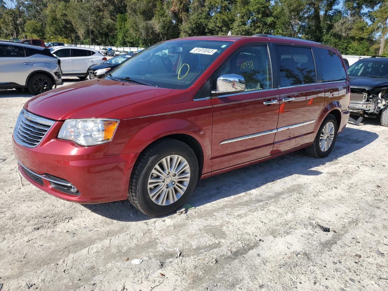 Изображение 1 2012 CHRYSLER TOWN & COUNTRY LIMITED 2012 с VIN 2C4RC1GGXCR362287